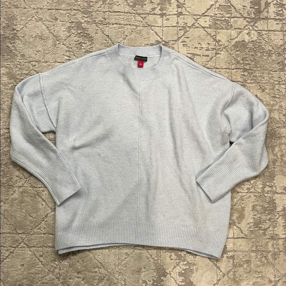 Vince Camuto Light blue Crewneck Sweater size small. In excellent condition.